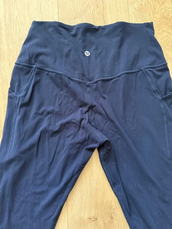 Lululemon Align with Pockets 28” Navy Blue - Picture 6 of 6